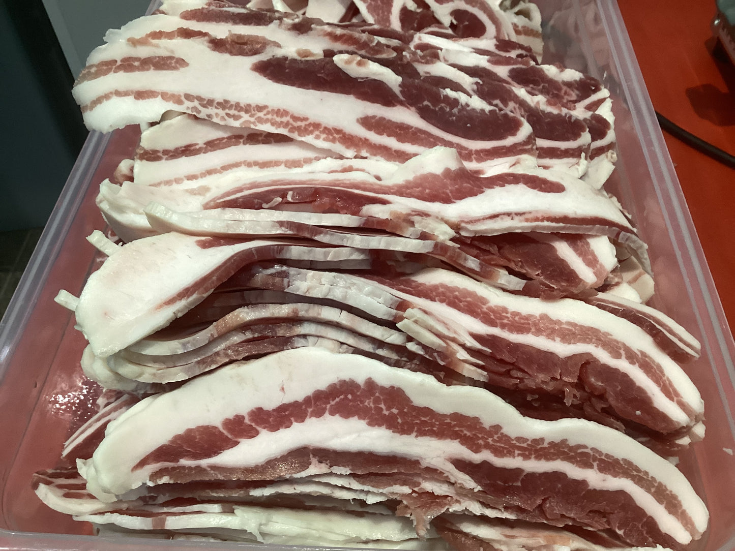 Fresh Streaky Bacon